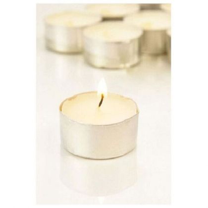 Pack of 9 - Tealight Candles - White